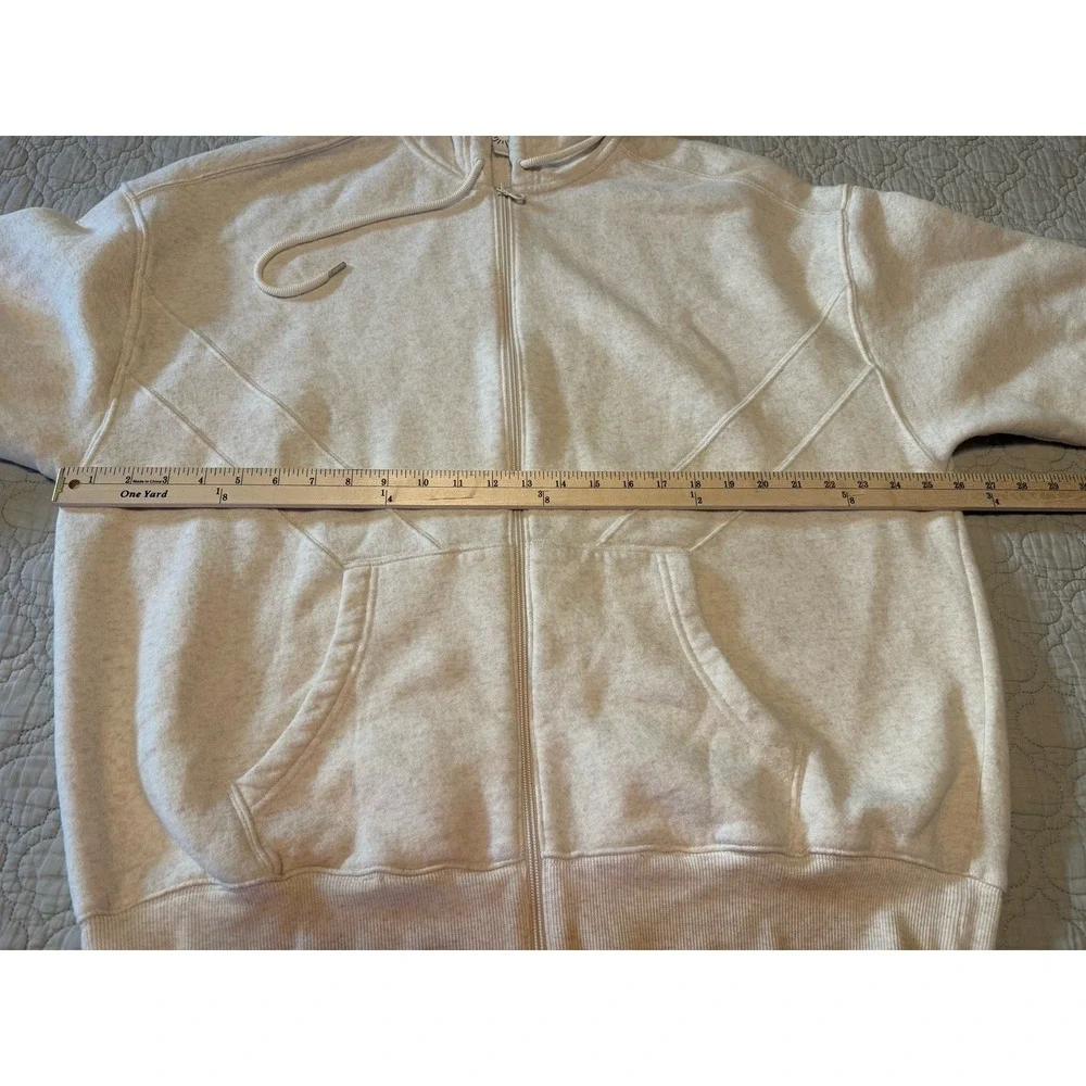 Offline By Aerie Full Zip Hooded Jacket Sherpa Lined Women's Size Large Oversize